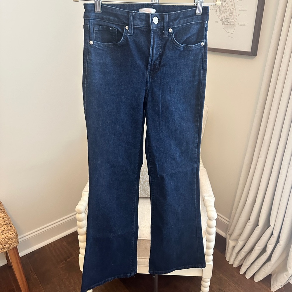 LC Lauren Conrad Dark Blue Straight Leg Jeans